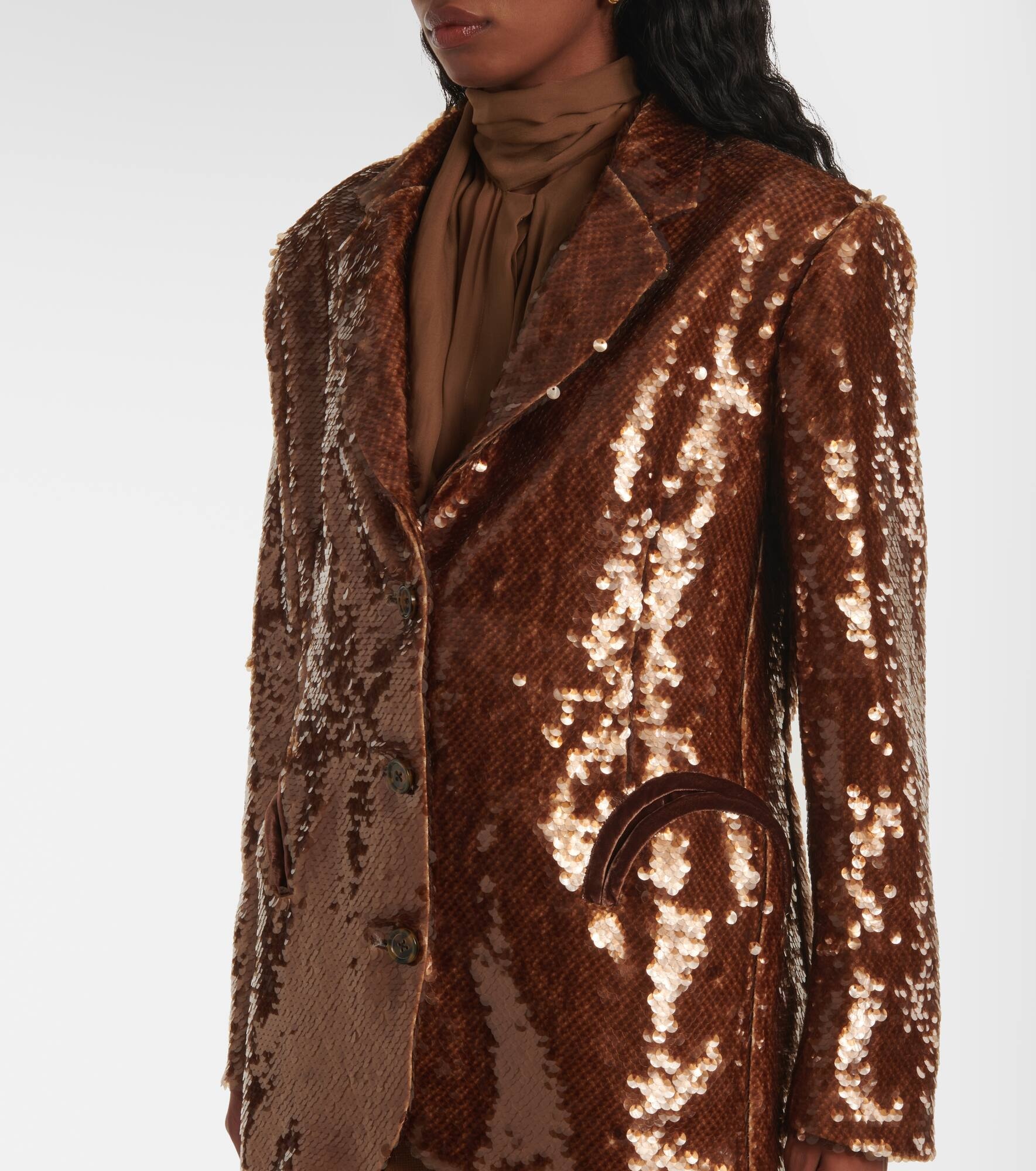 Tarantella Chiller sequined blazer - 4