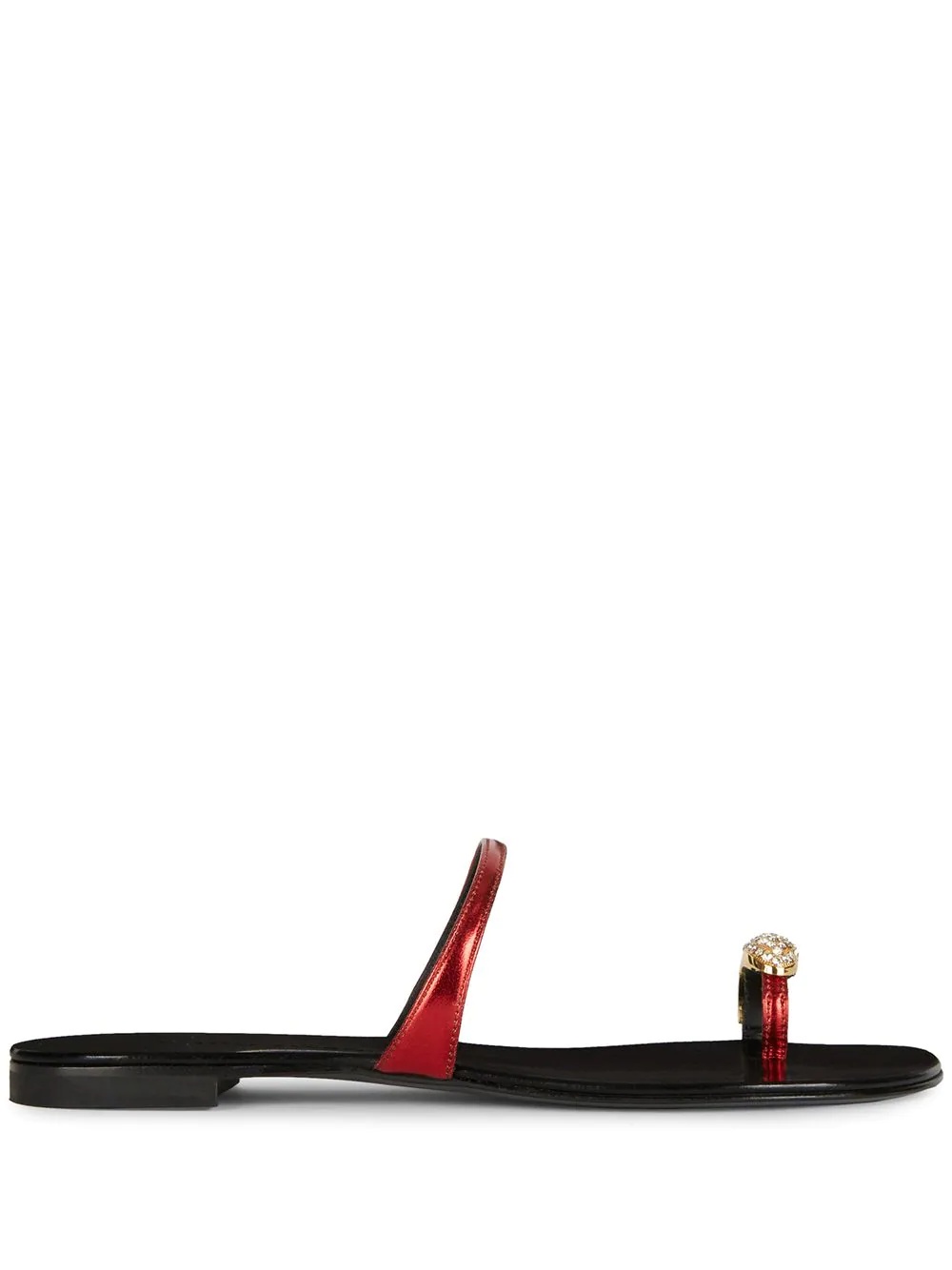 Ring toe-strap sandals - 1