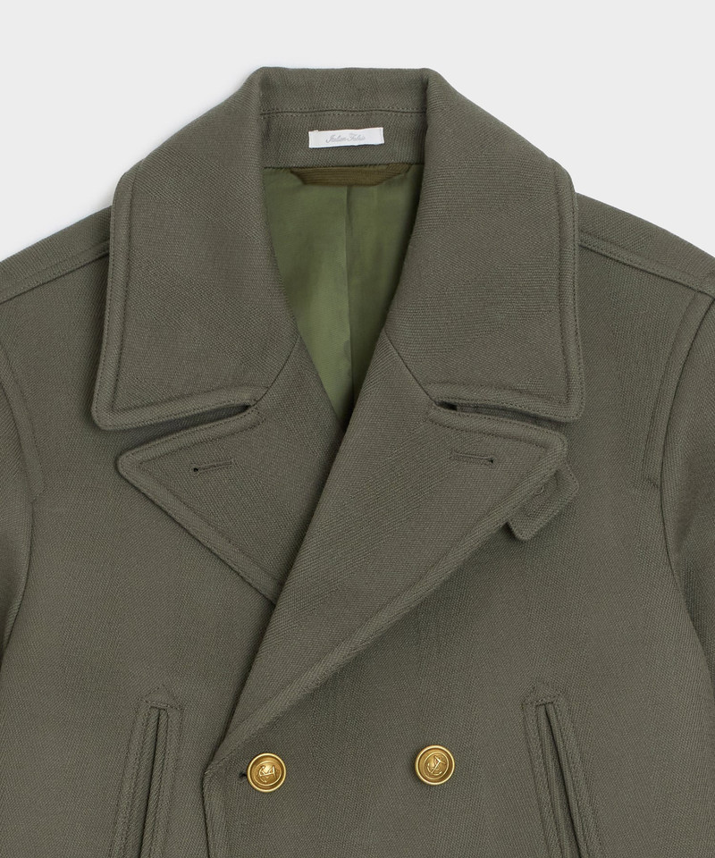 Italian Wool Officer Coat 6
