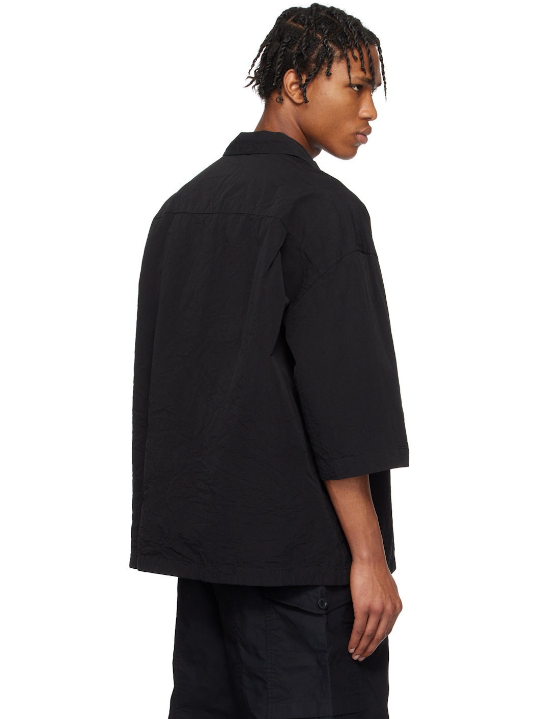 Black Mili Volume Shirt - 3