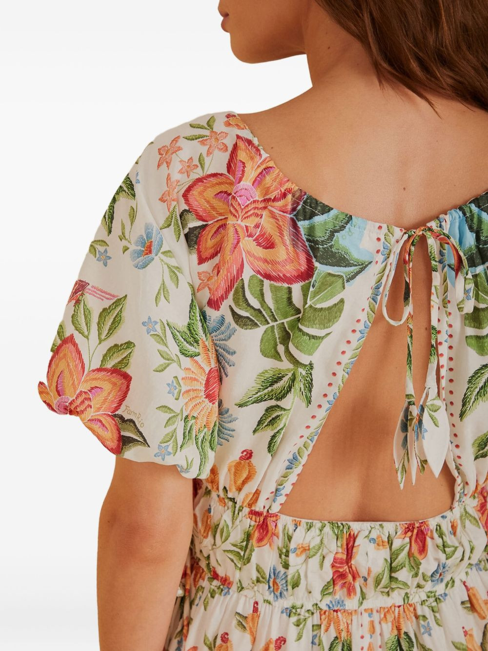 Bloom Garden floral-print mini dress - 4