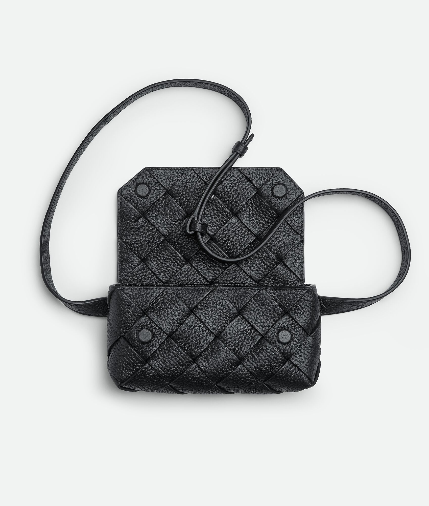 【BOTTEGA VENETA】DIAGO BELT BAG Bottega Veneta® Men's Diago Belt Bag in Fondant/limonite
