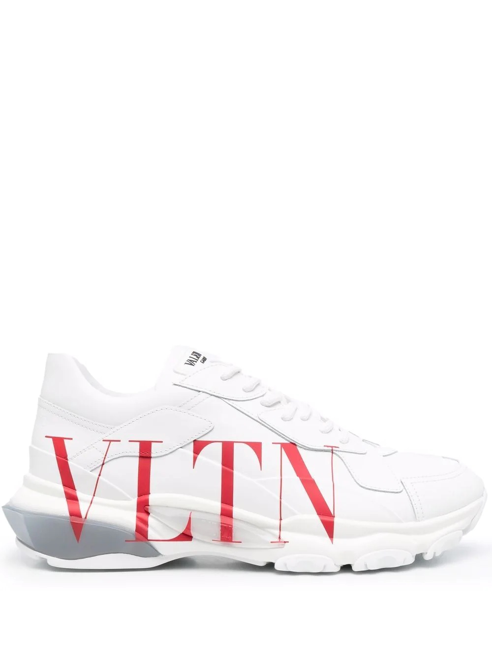 VLTN-print low-top sneakers - 1