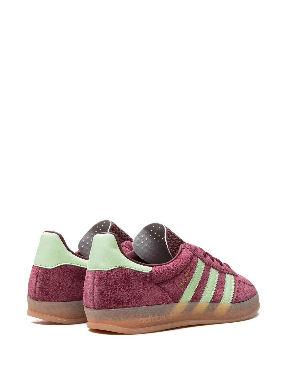 Gazelle Indoor "Shadow Red/Semi Spark Green" sneakers - 3