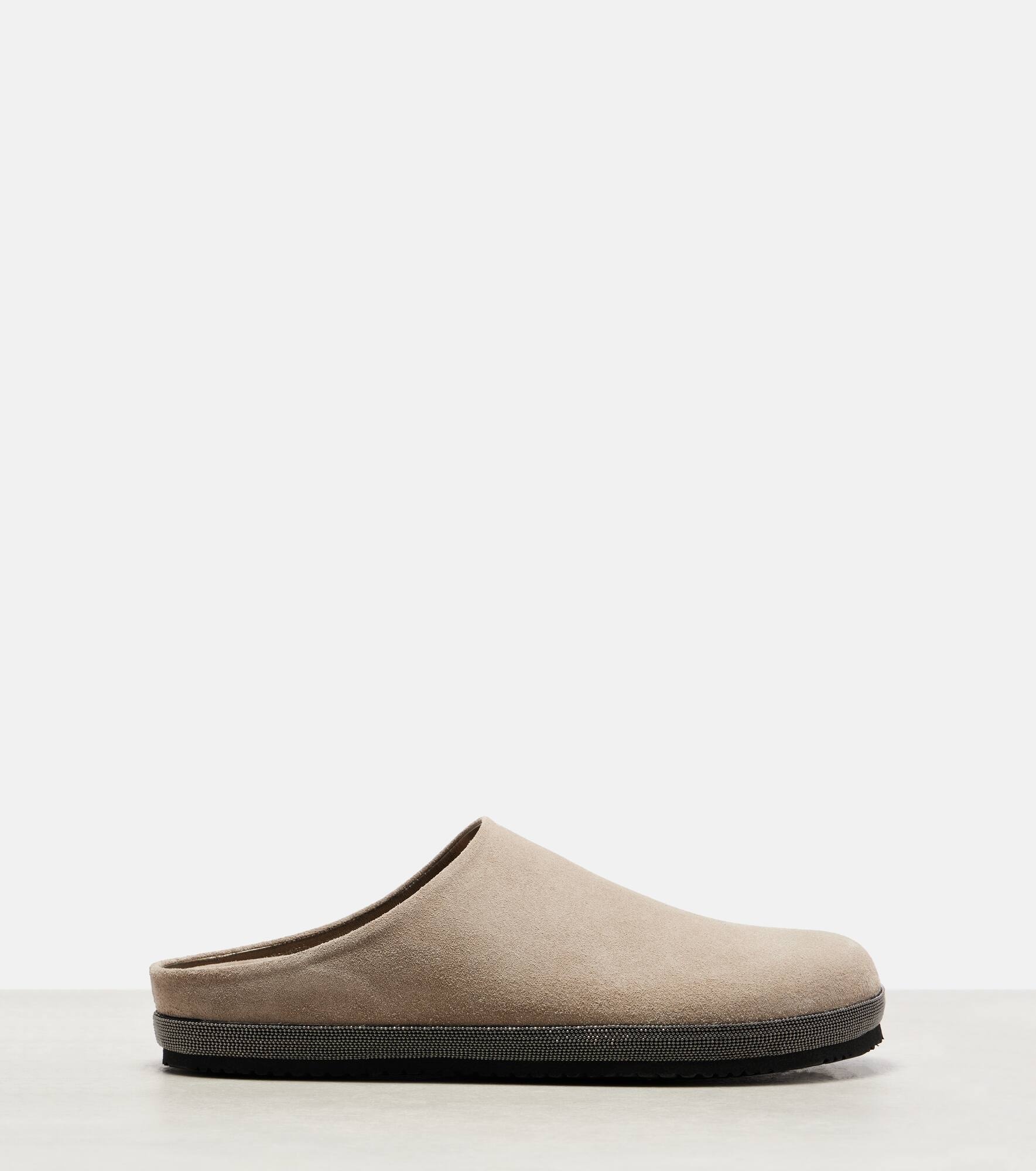 Monili suede clogs - 4