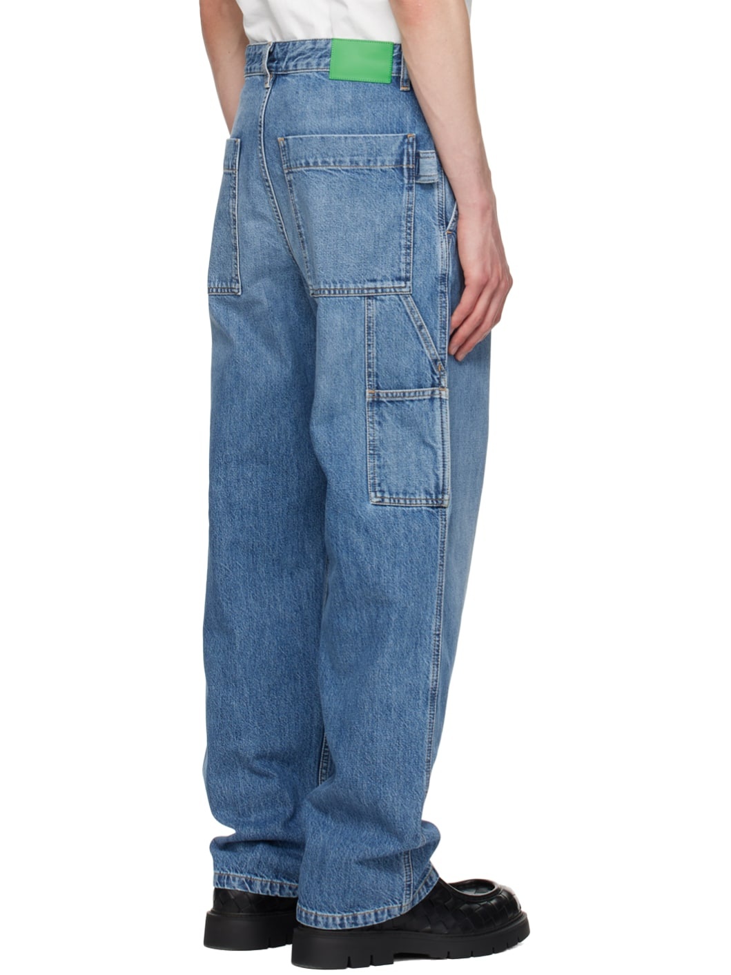 Blue Faded Jeans - 3