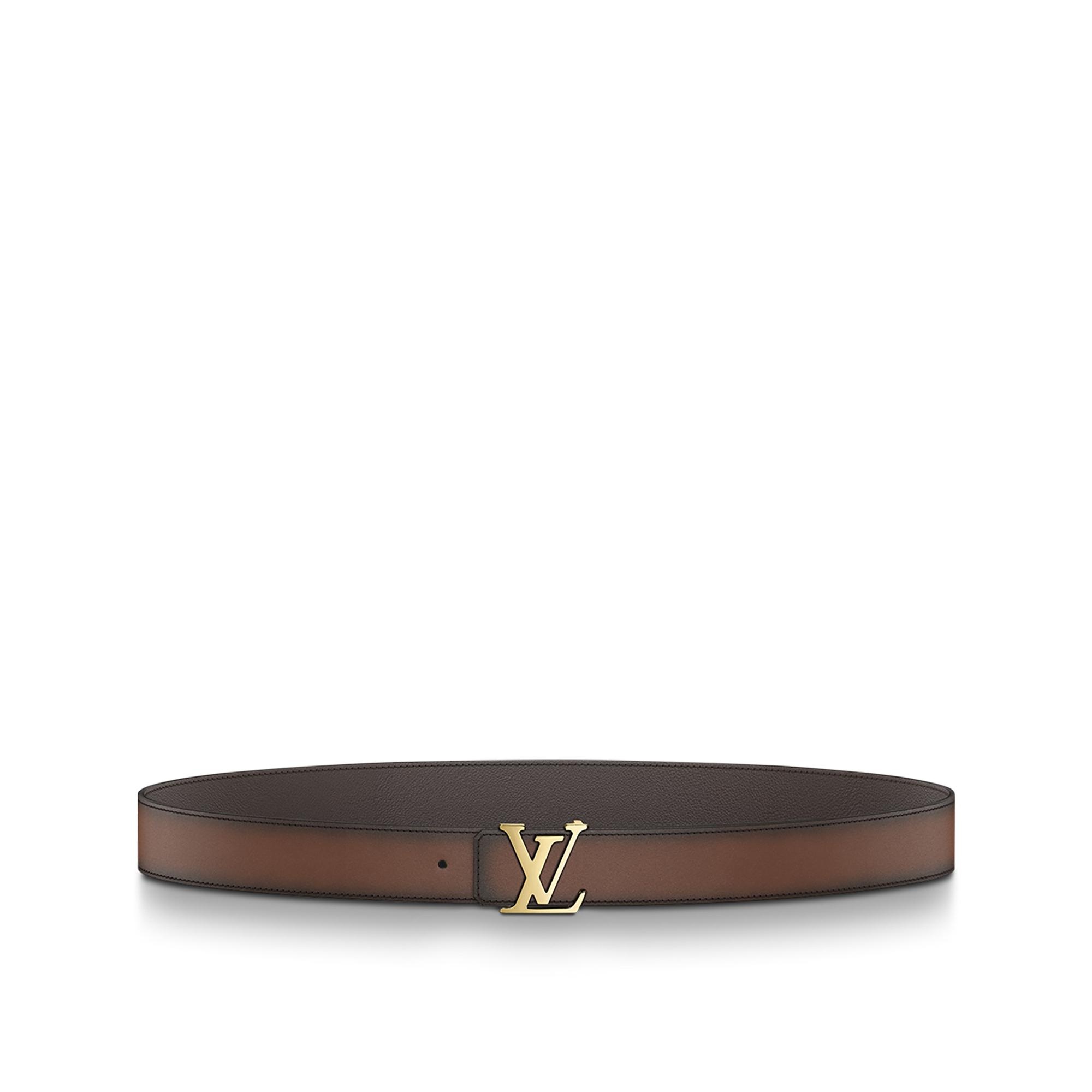 LV Initiales Buckle In Shiny Gold-color - 1