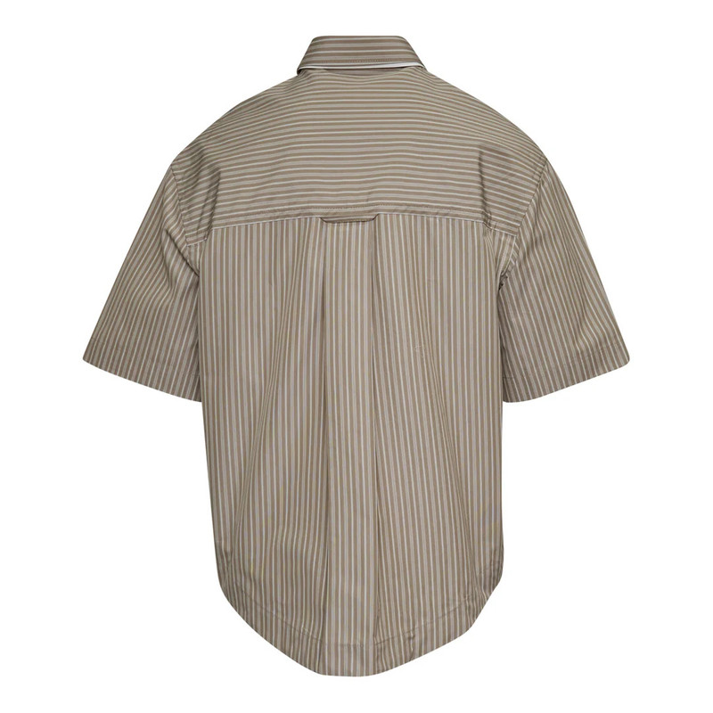 AMI Paris Short Sleeve Wide Shirt outlook