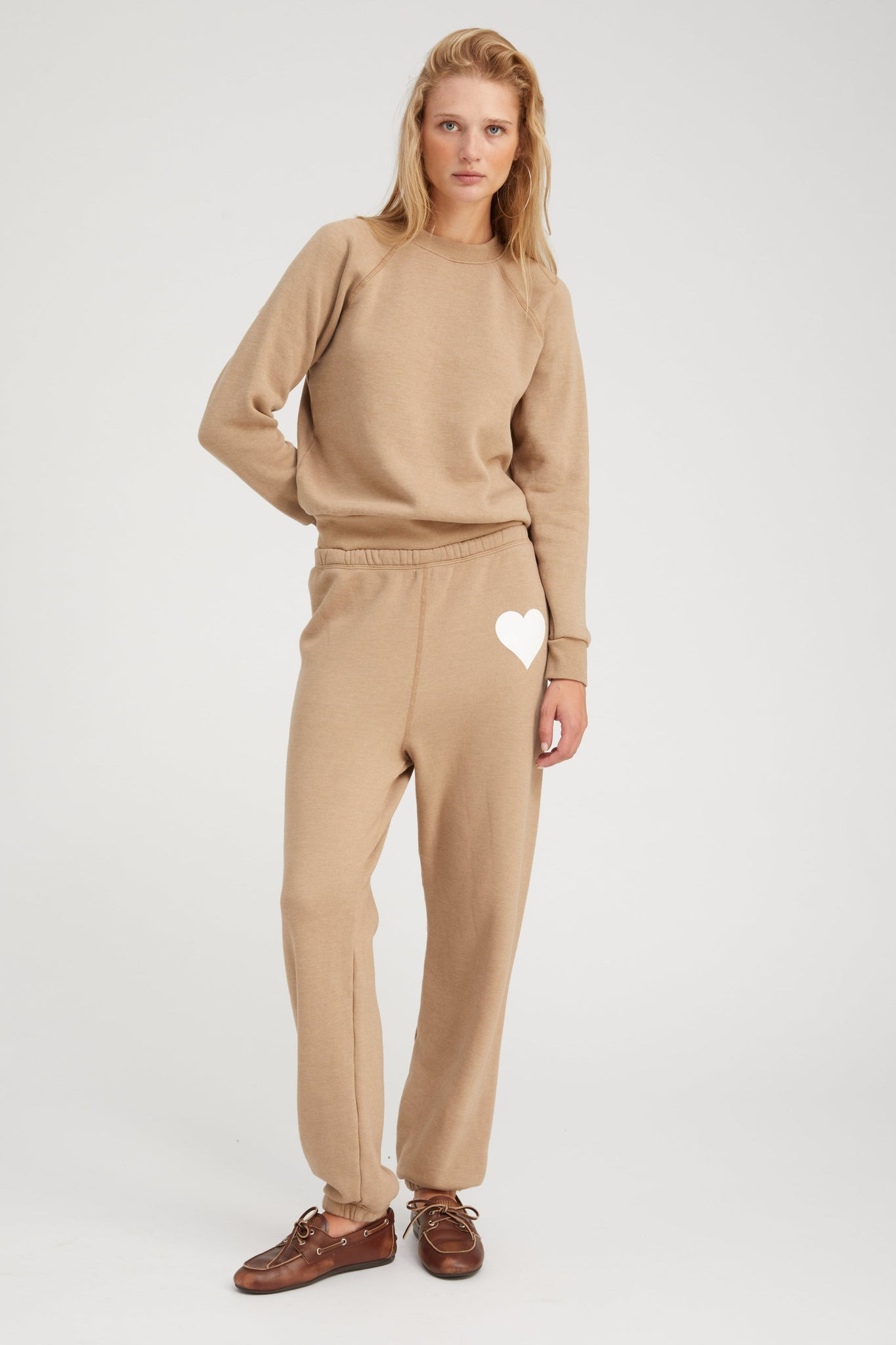 LATTE SHRUNKEN RAGLAN SWEATSHIRT - 3