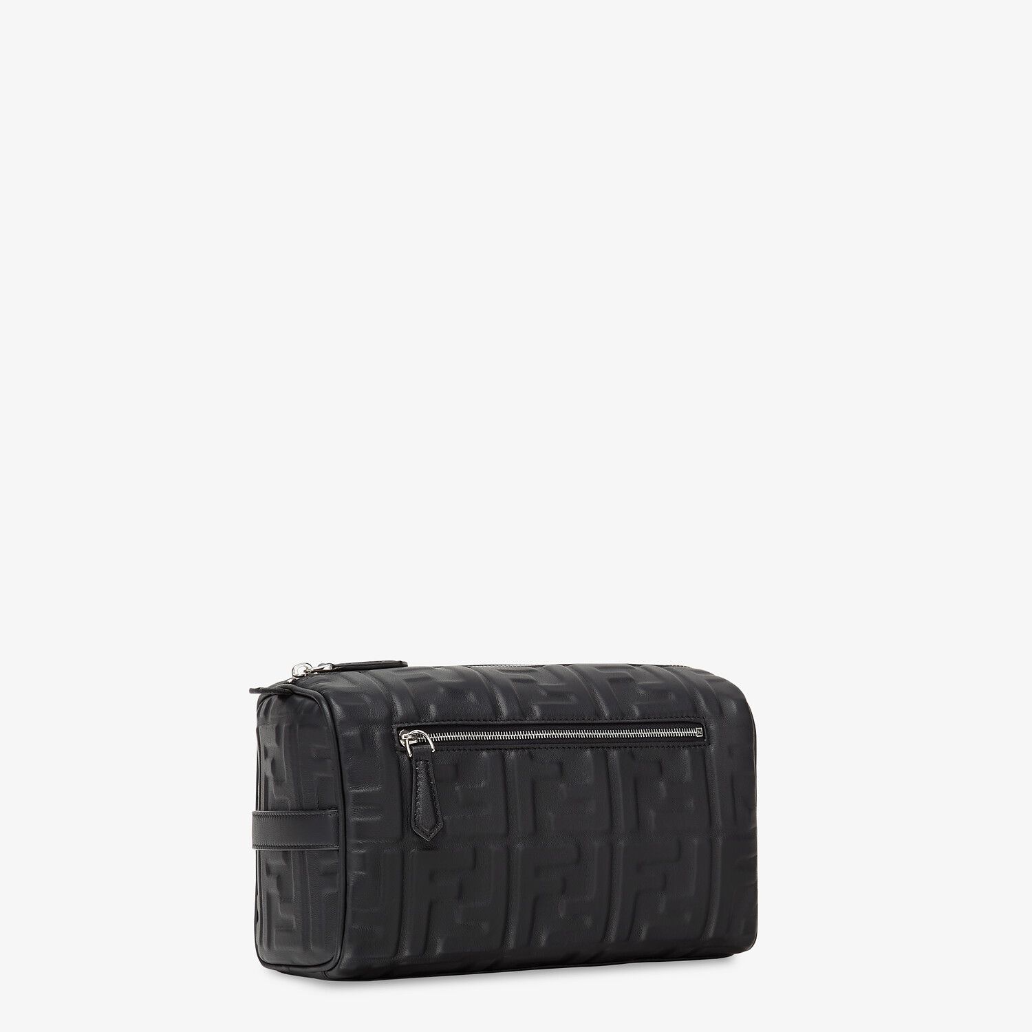 Black nappa leather toiletry case - 2