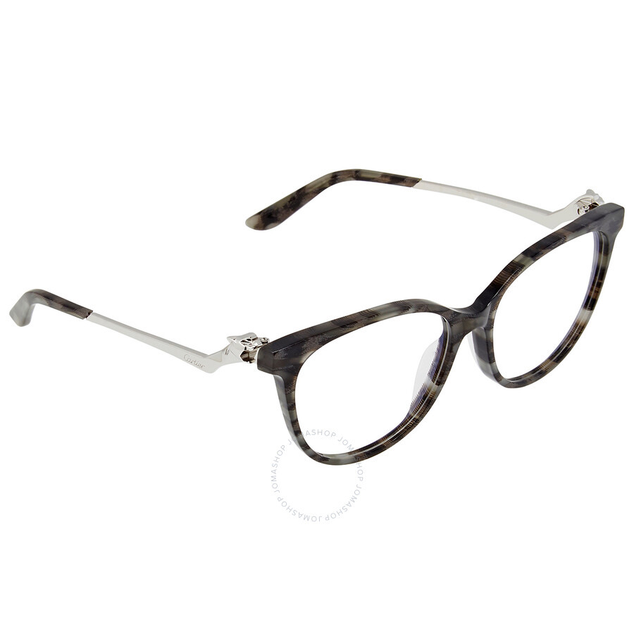 Cartier Panthere de Cartier Demo Cat Eye Ladies Eyeglasses CT0119O 007 54 - 2