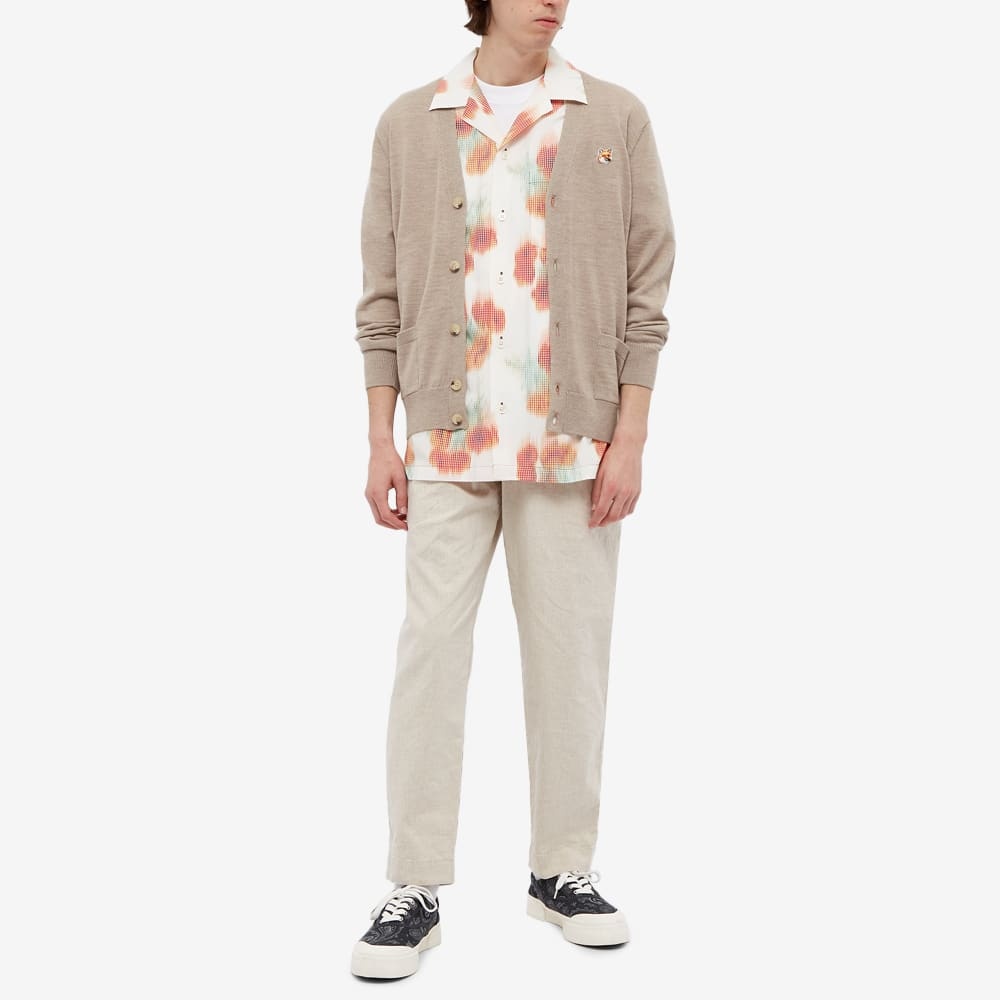 Maison Kitsuné Fox Head Patch Classic Cardigan - 6