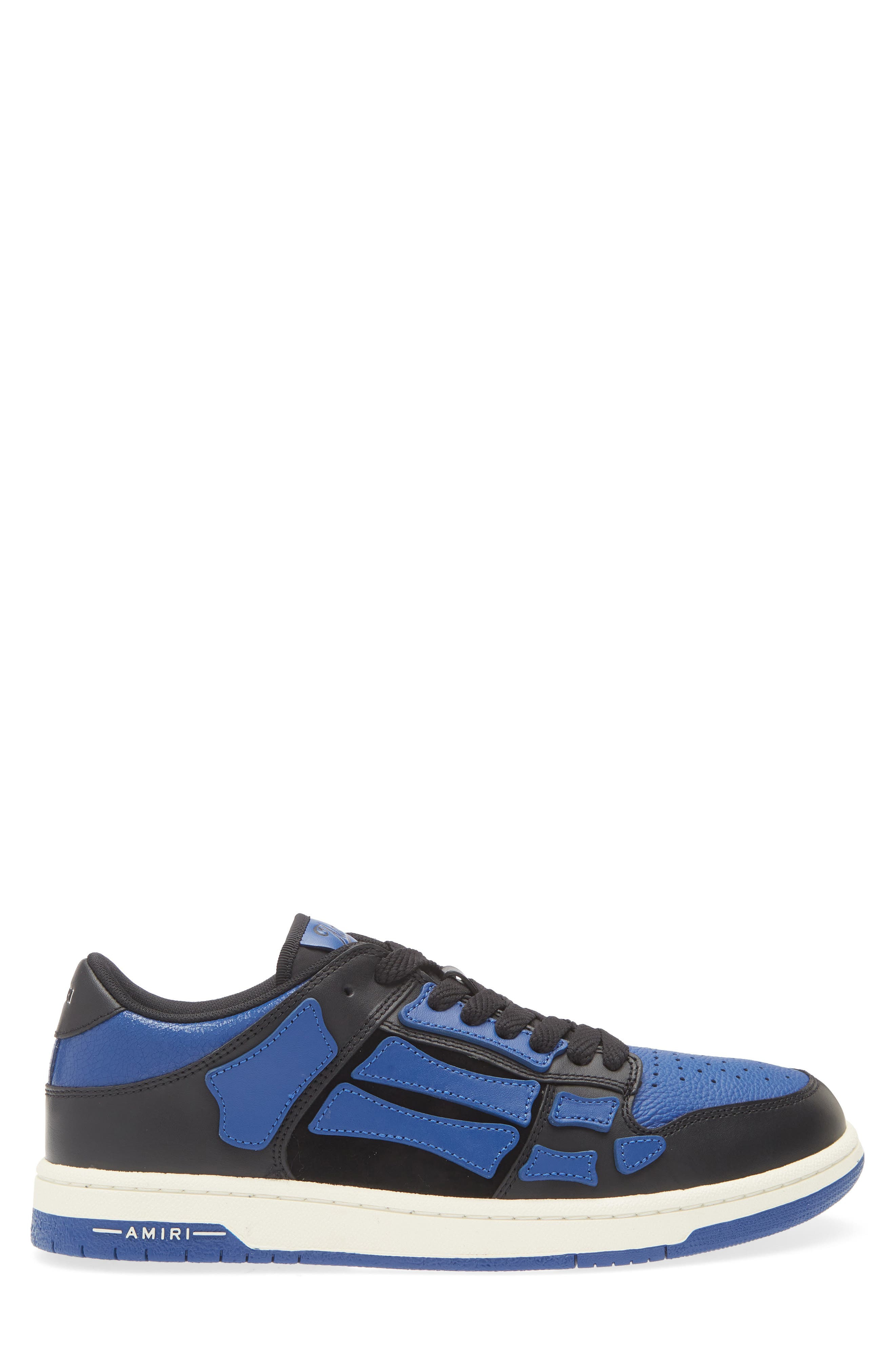 AMIRI Skeleton Low Top Sneaker in Blue at Nordstrom - 3