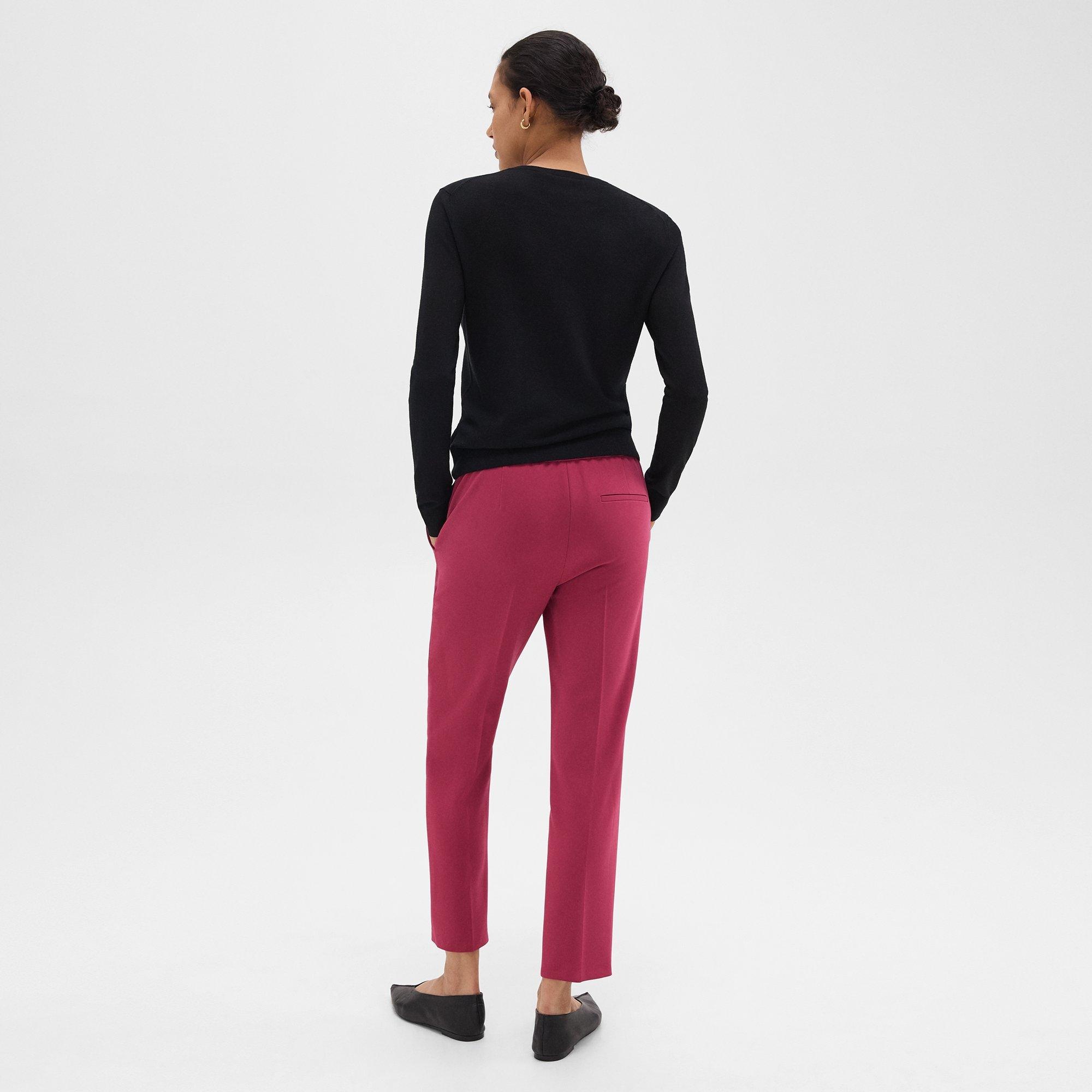 Treeca Pull-On Pant in Admiral Crepe - 4