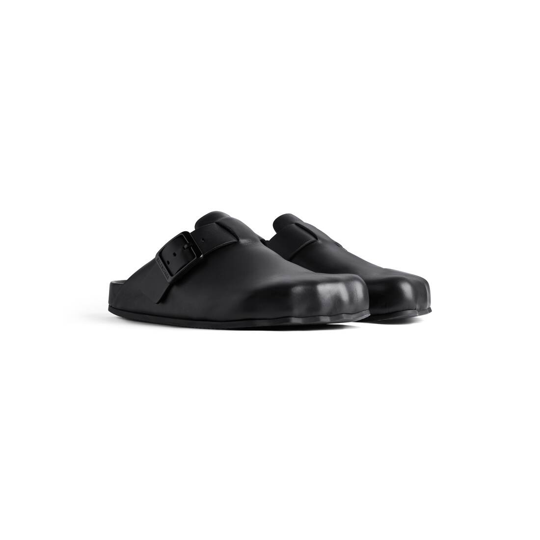 BALENCIAGA Women's Sunday Mule in Black | REVERSIBLE
