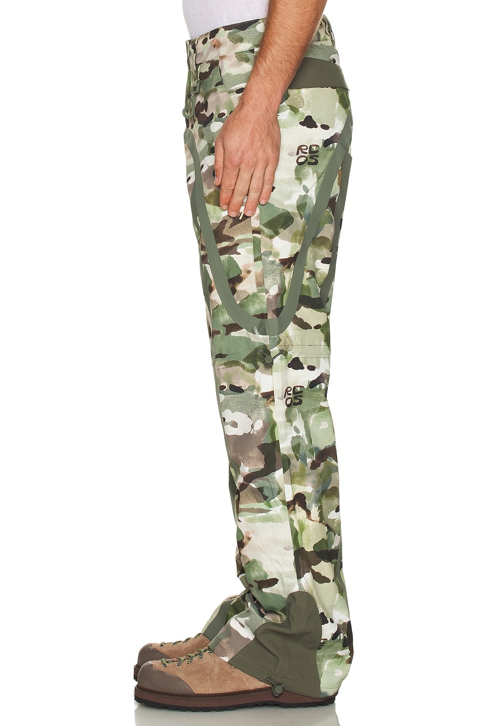 Taped Seam Nylon Shell Pant - 4