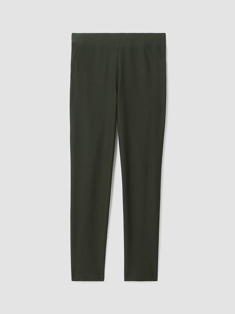 Washable Stretch Crepe Slim Pant 1