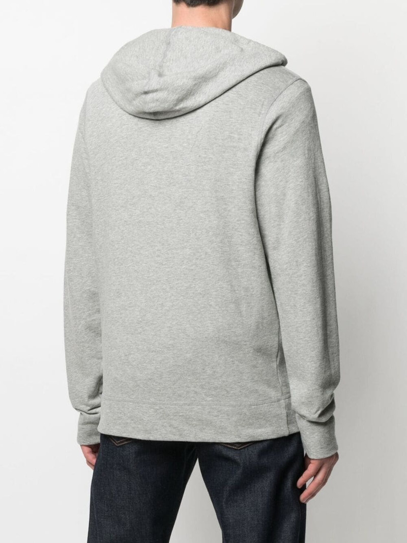 vintage cotton zip-front hoodie 4