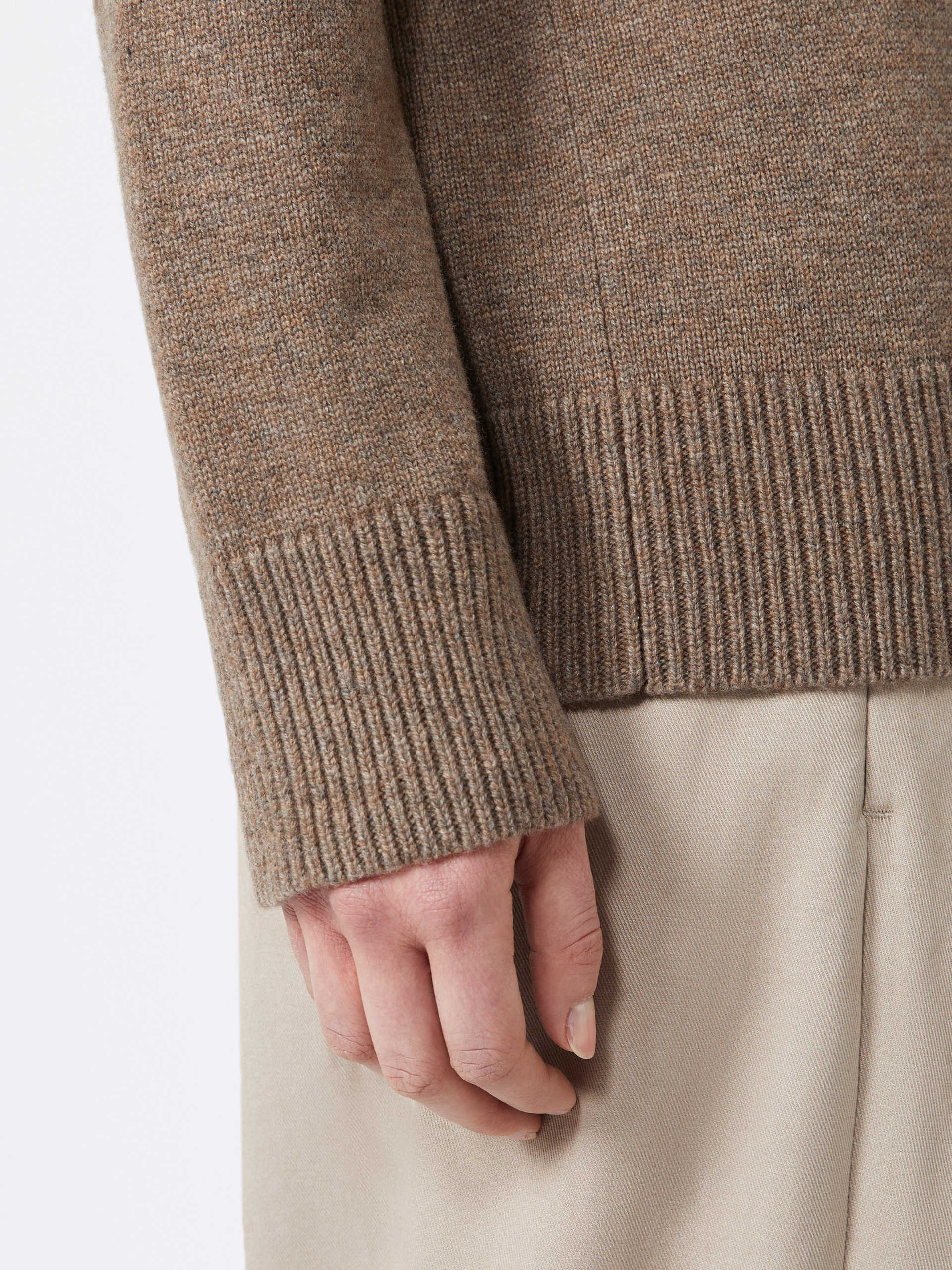 CEDRO Classic wool and cashmere cardigan - 5