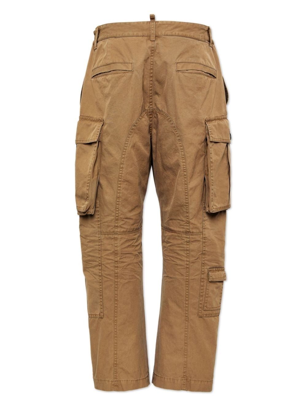 multi-pocket panelled cargo trousers - 2