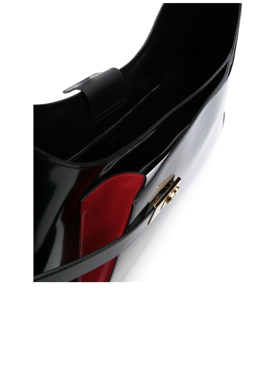 Patent Leather Shoulder Bag - 2