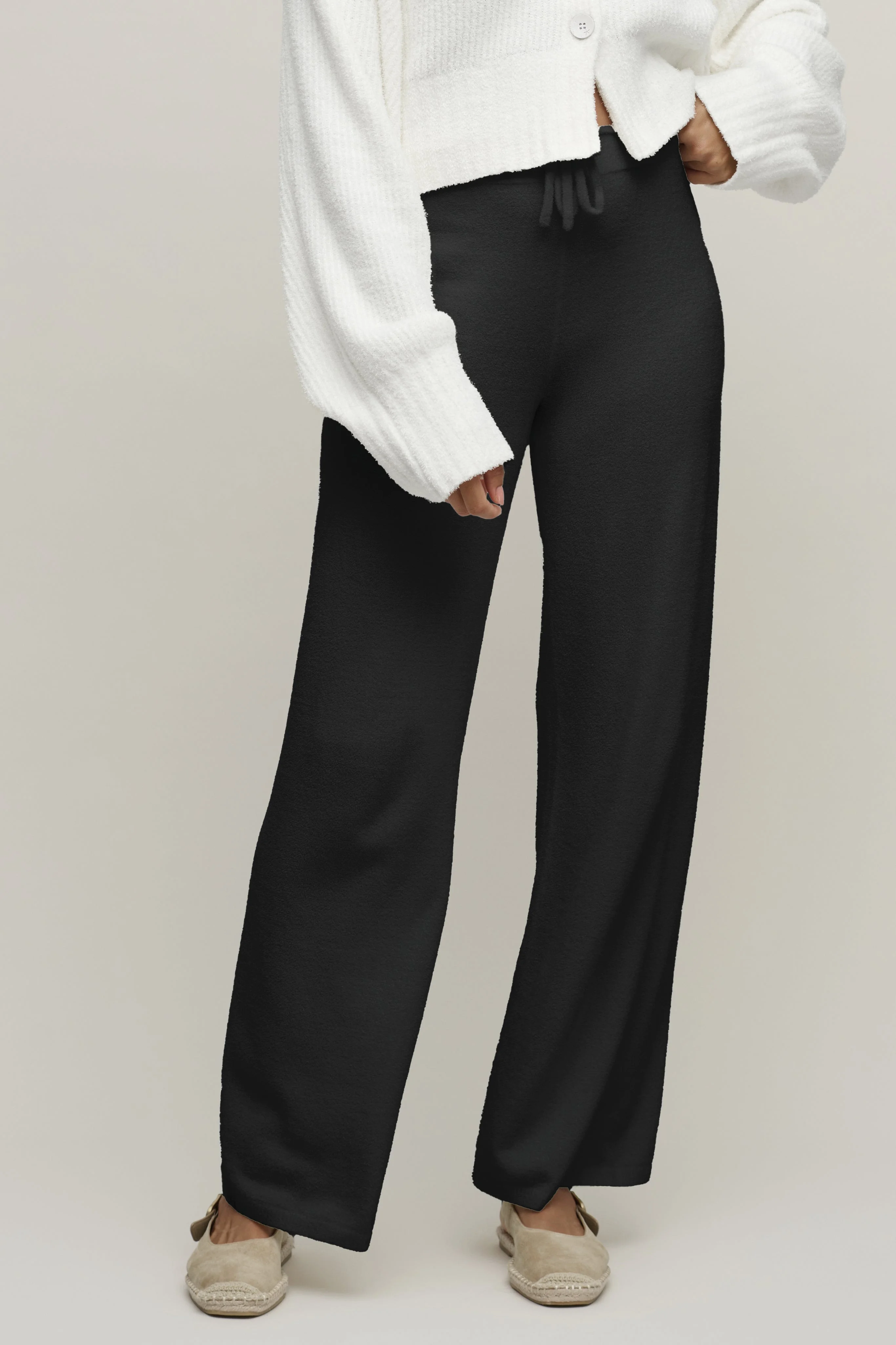 CozyChic Ultra Lite® Tie Waist Relaxed Pant - 1