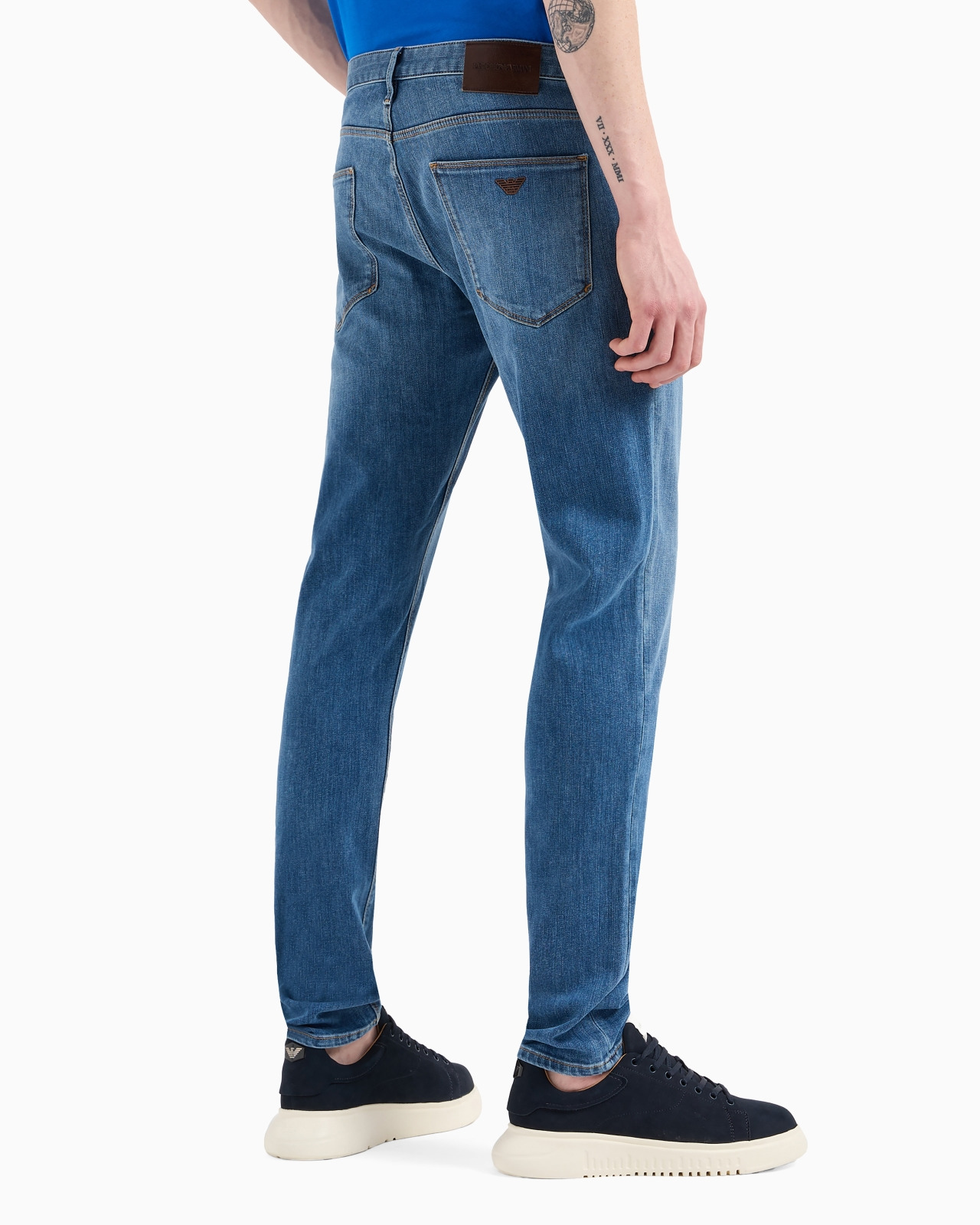 J06 Slim-fit, washed, 11.5 oz comfort-denim jeans - 3