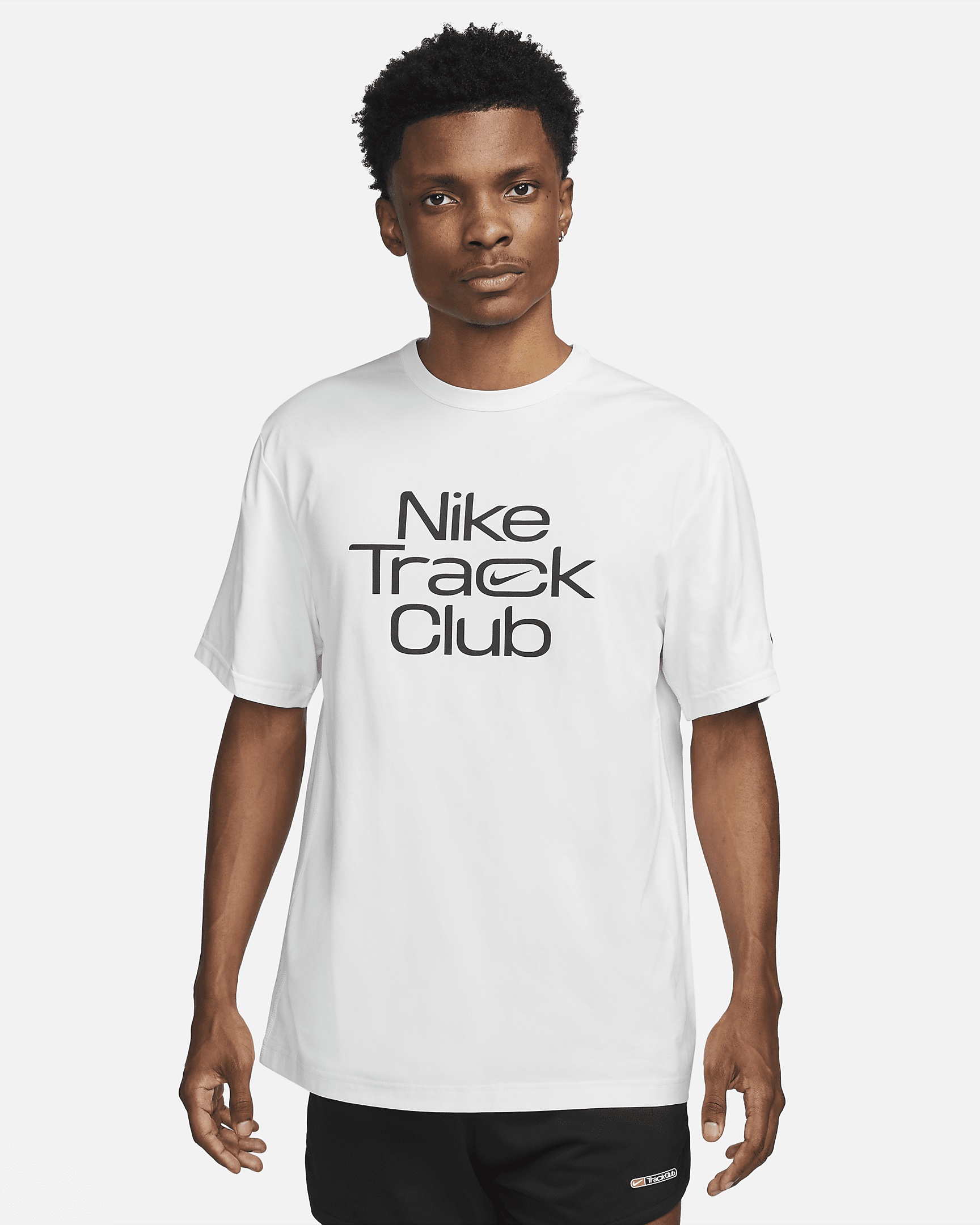 Nike Track Club Men's Dri-FIT Short-Sleeve Running Top - 1