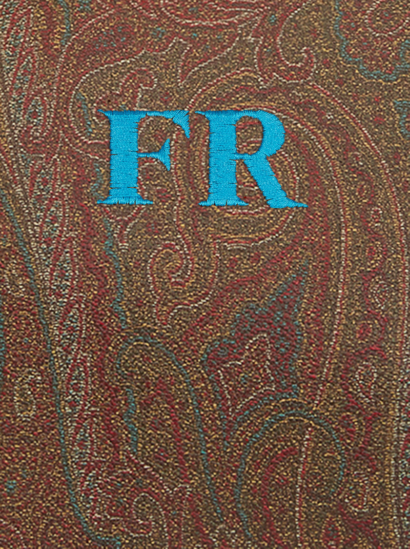 TRAVEL BAG WITH PAISLEY MOTIFS 5