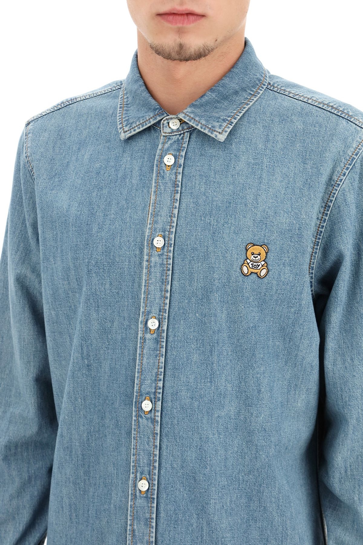 TEDDY BEAR CHAMBRAY SHIRT - 5