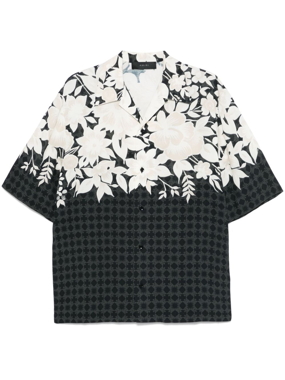 floral-print shirt - 1
