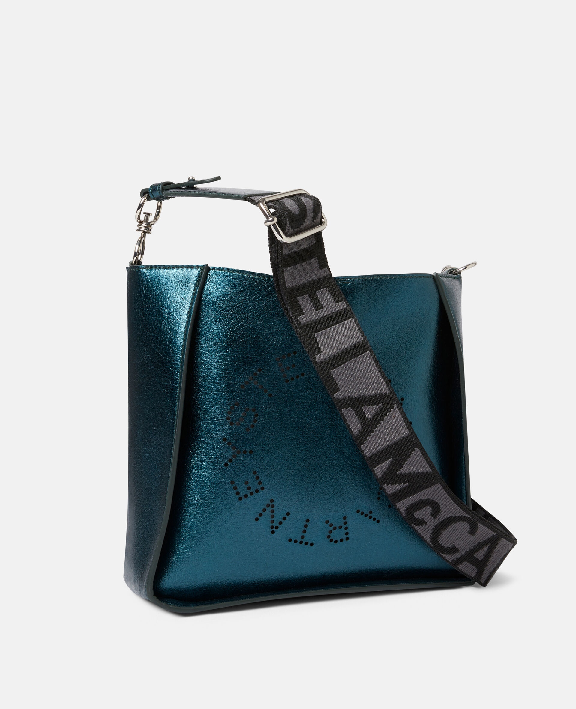 Stella Logo Metallic Shoulder Bag - 3