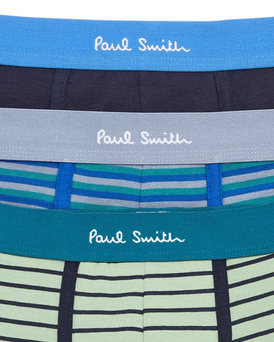 Paul Smith Paul Smith Contrast Logo Waistband Trunks, Pack of 3 outlook