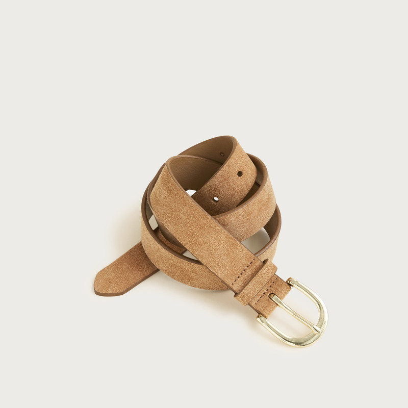 Classic belt in suede 1