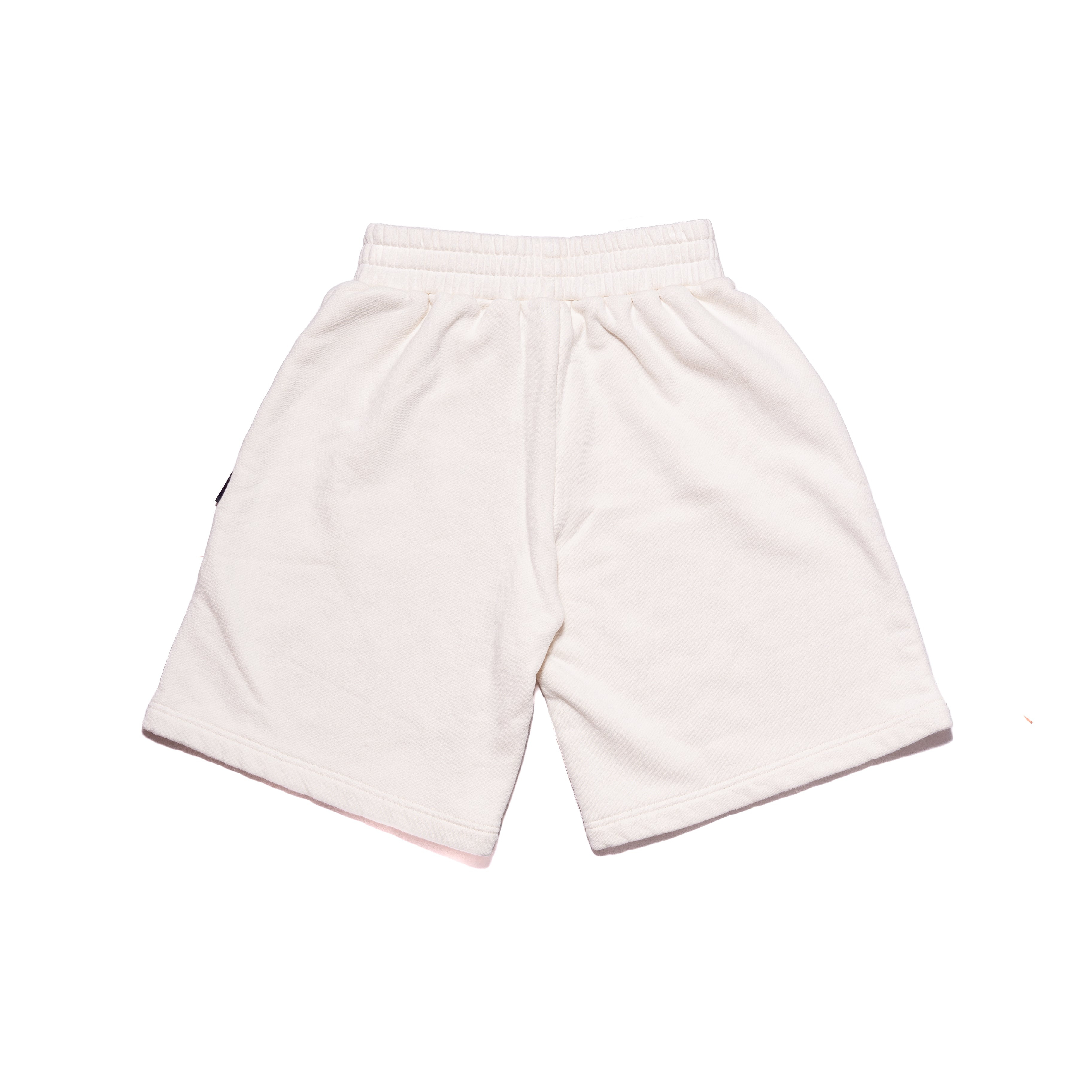 Palm Angels Spray Heart Sweatshorts Shorts White - 2