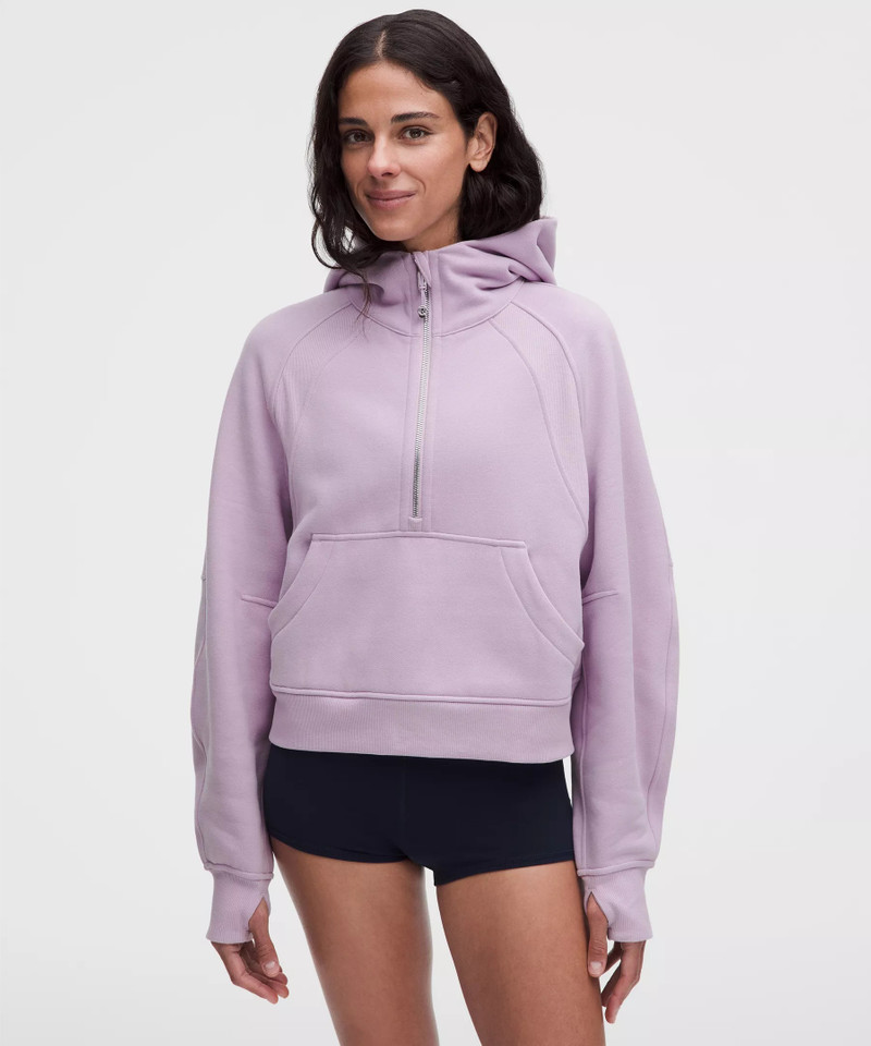 Scuba Oversized Half-Zip Hoodie 1