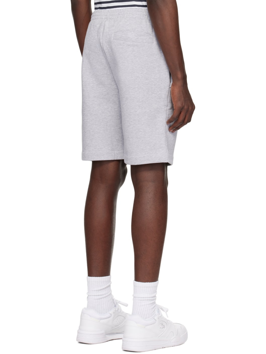 Gray Jogger Shorts - 3