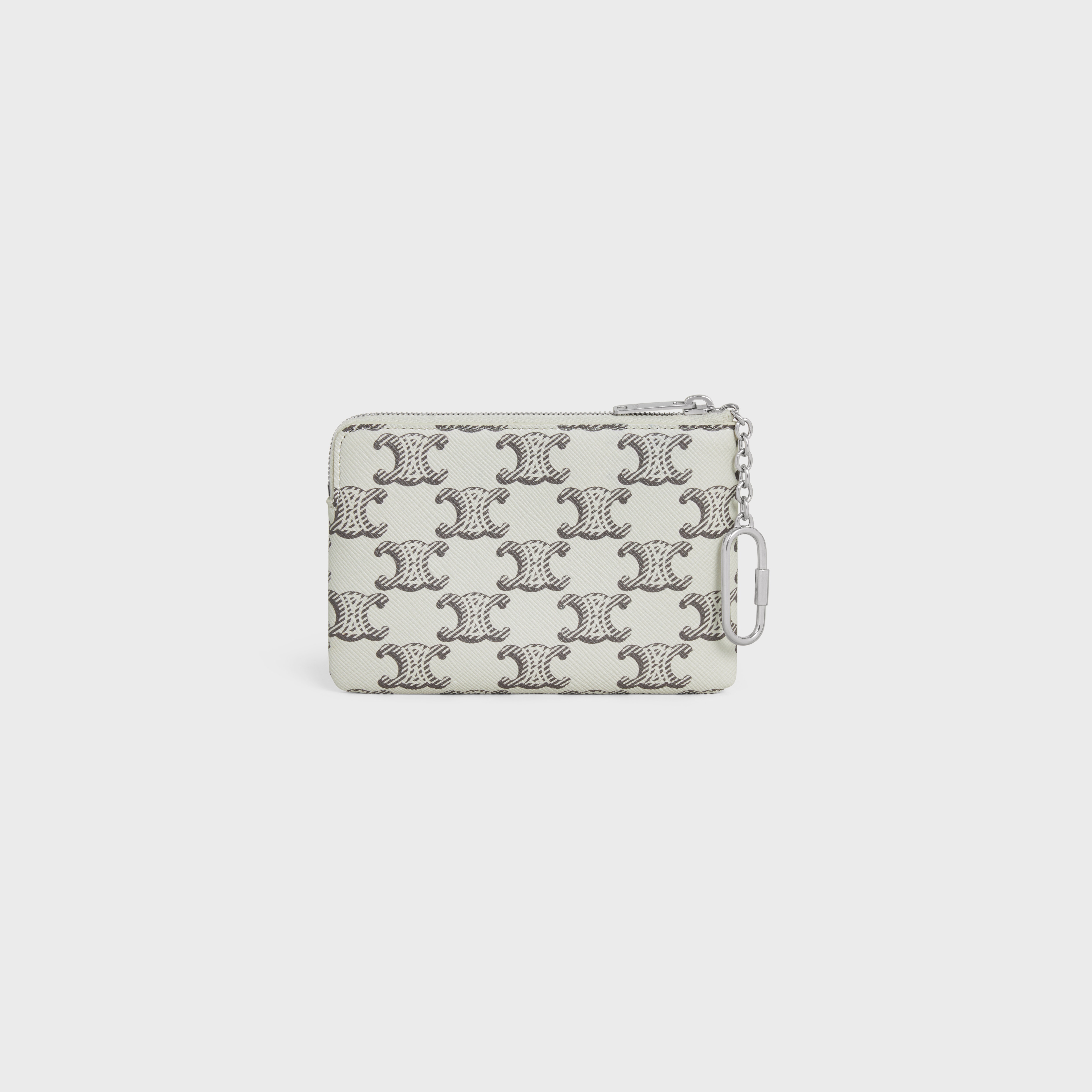 【国内発送】COIN & CARD POUCH IN TRIOMPHE CANVAS セール Celine Triomphe Canvas Coin Pouch