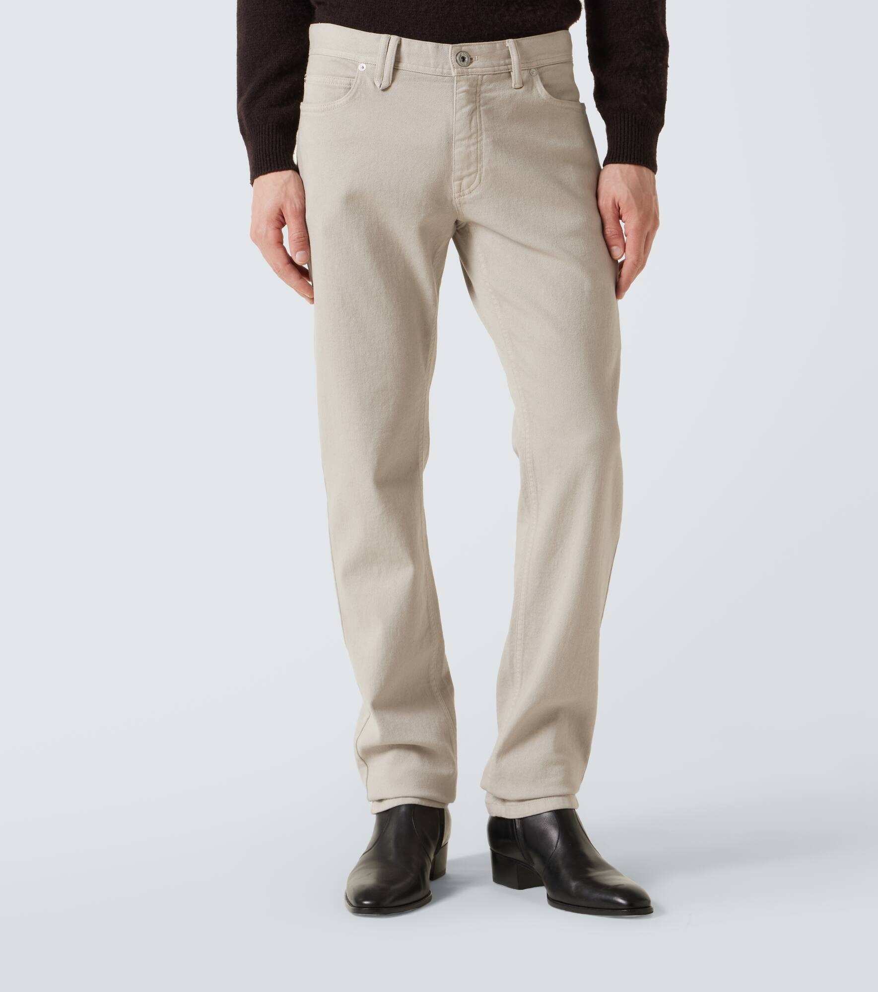 Mid-rise slim jeans - 3