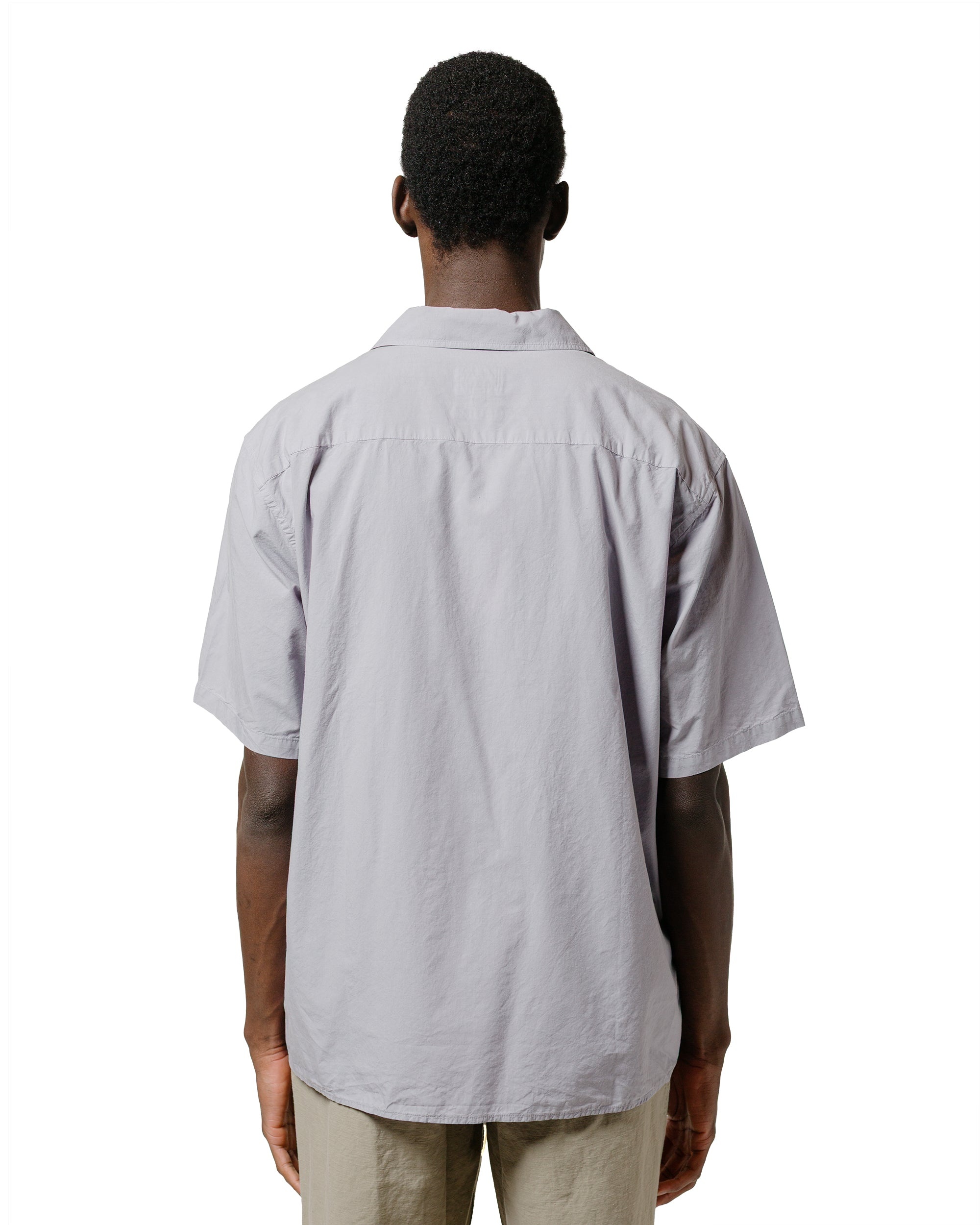 Carsten Cotton Tencel Shirt Crocus Purple - 3