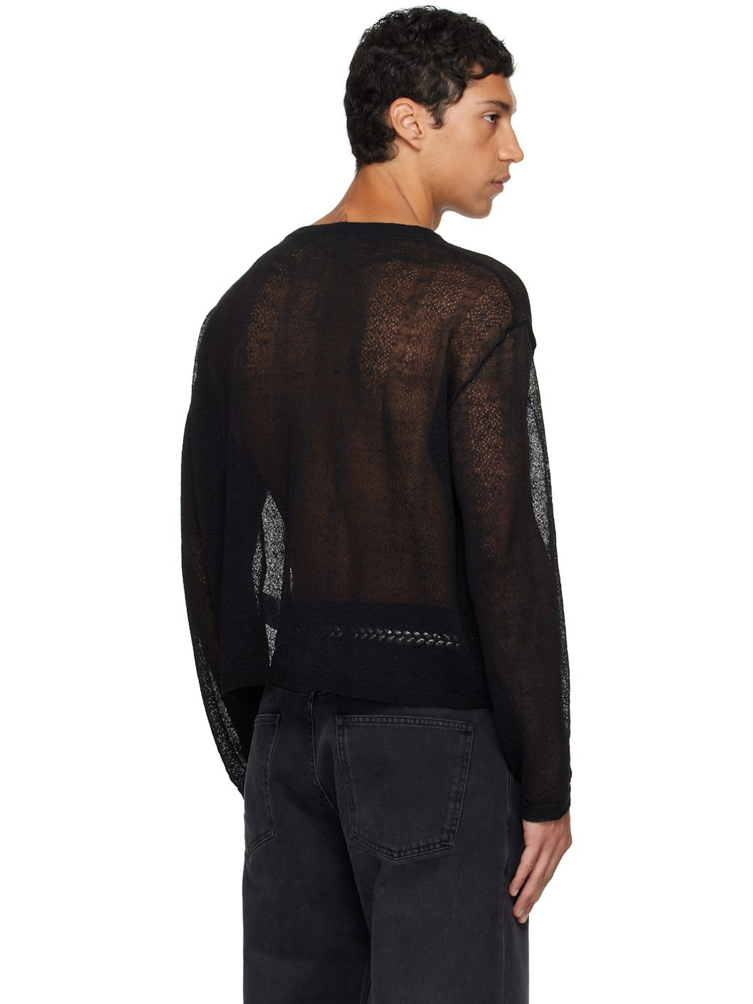 Black Companion Sweater - 3