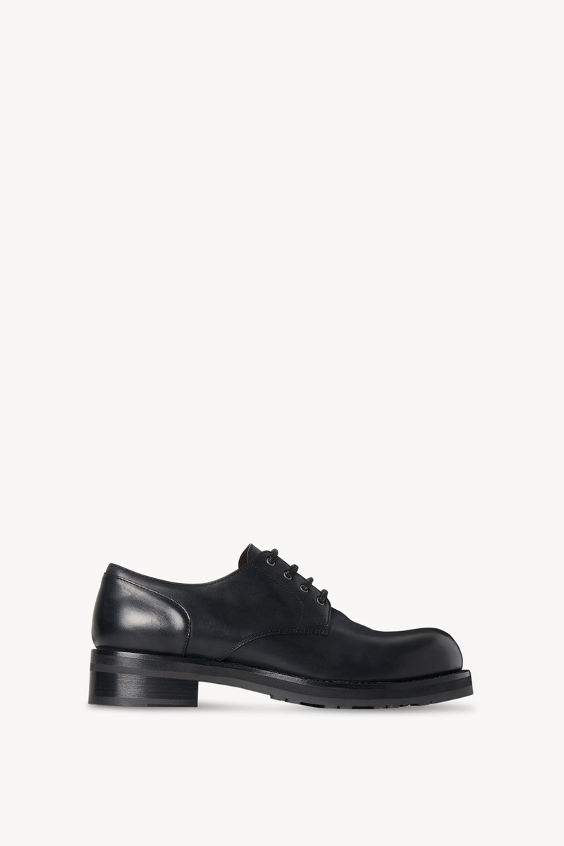 Derby Lug Sole Shoe in Leather 1