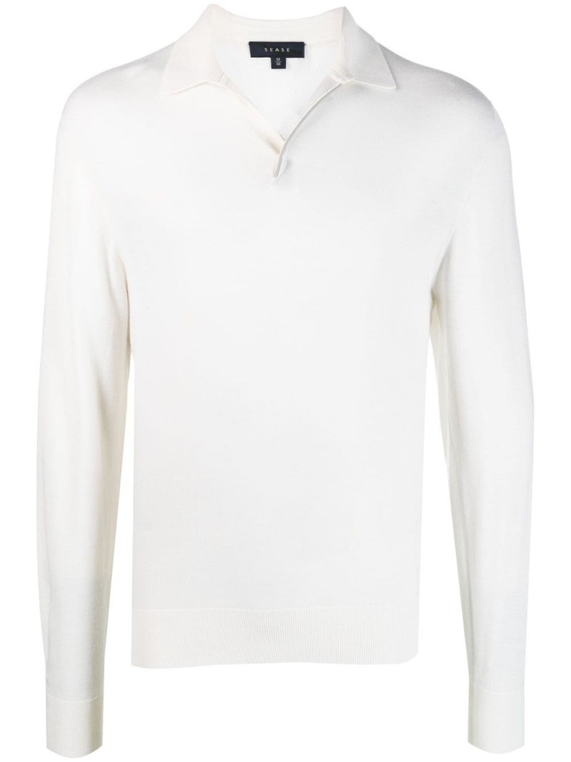 Lasca merino polo shirt 1