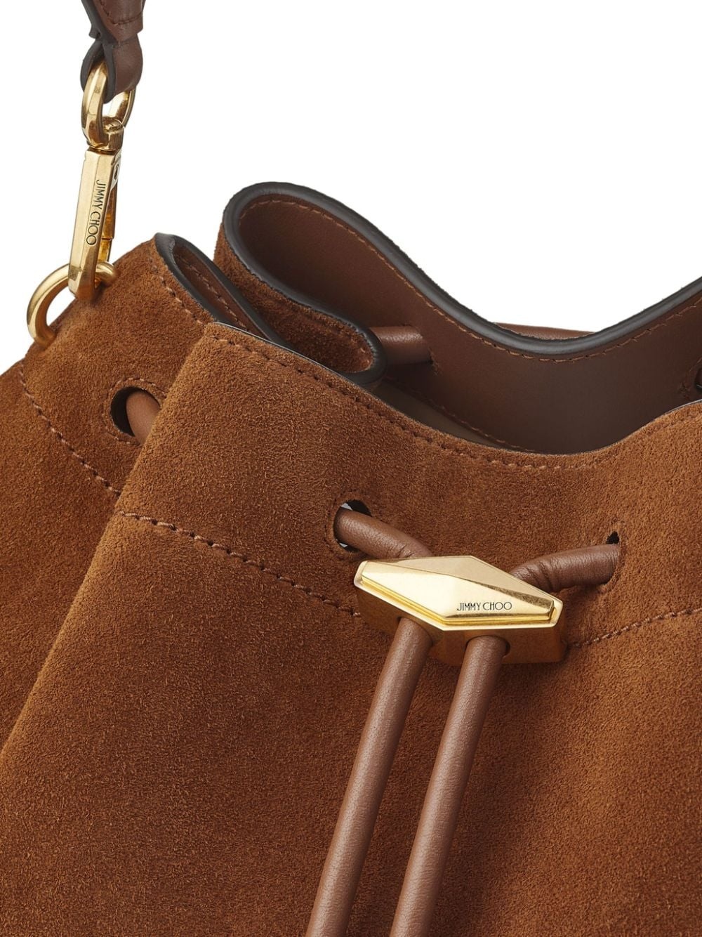 Cinch M suede shoulder bag - 5