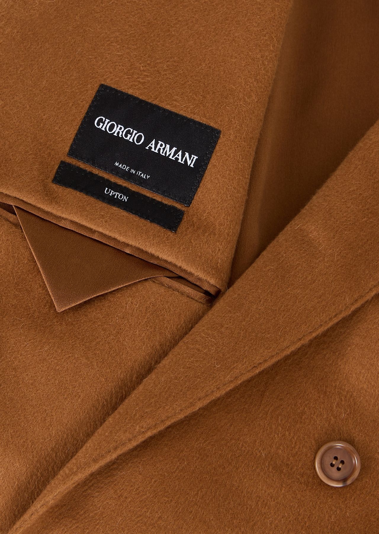 Giorgio Armani Vicuña double-breasted jacket in pure lightweight vicuña cloth - 5