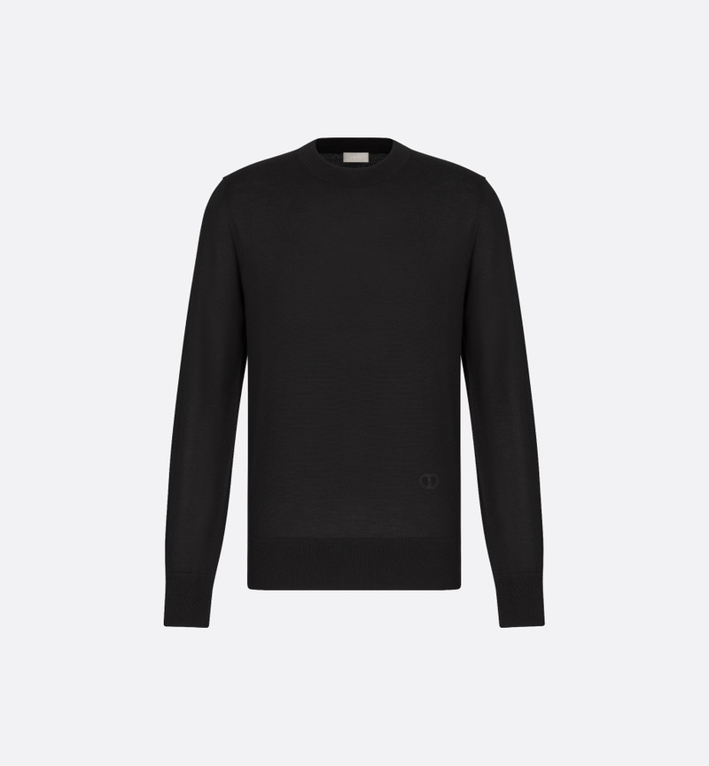 CD Icon Round Neck Sweater 1