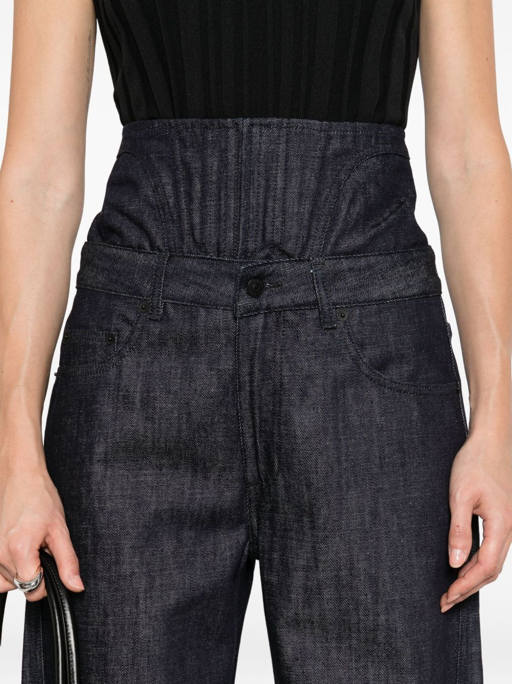 corset-waist jeans - 5