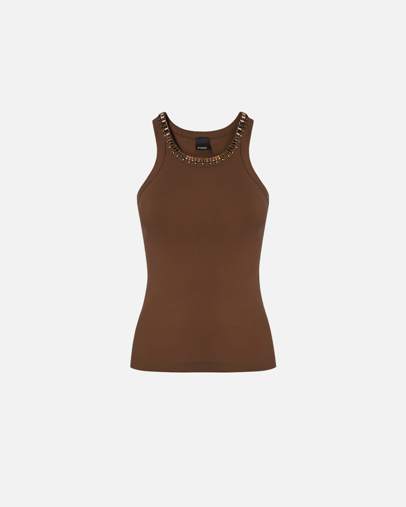 RIBBED TOP WITH BEJEWELLED EMBELLISHMENT 4