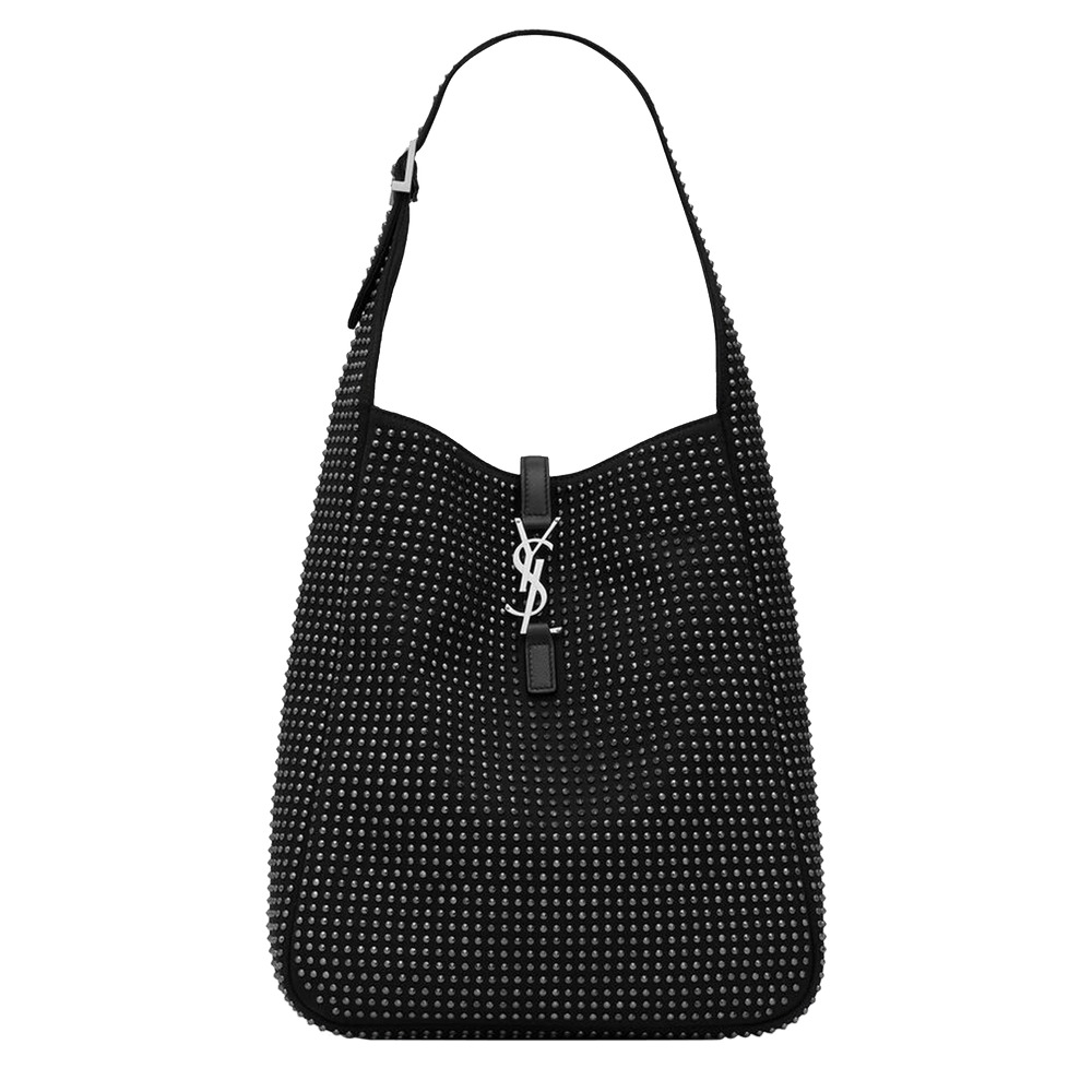 Saint Laurent Soft Hobo Bag 'Nero/Nero' - 1
