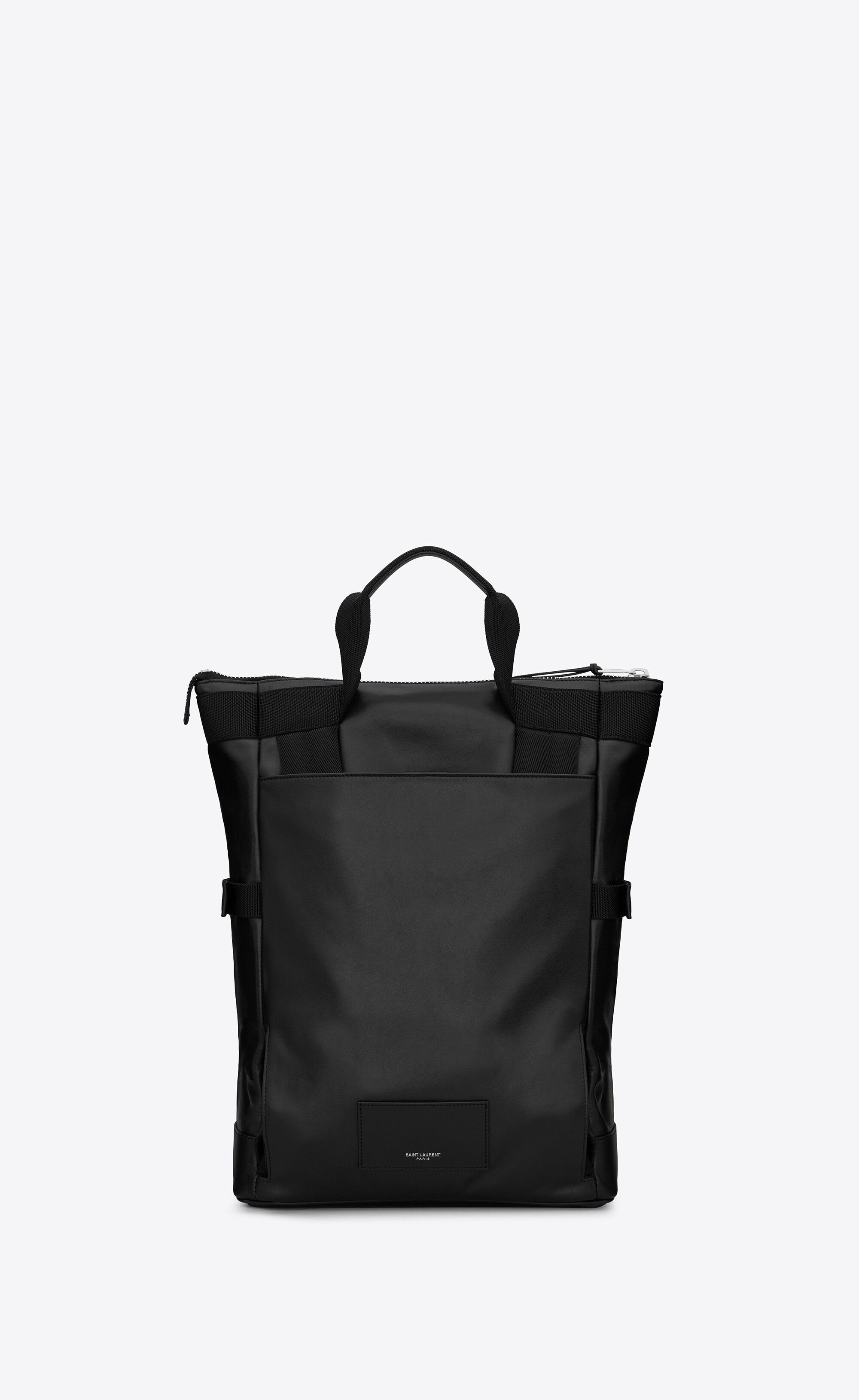 rivington race convertible backpack in leather - 3